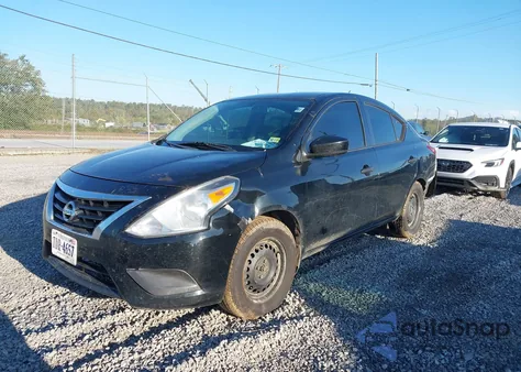 2018 Nissan Versa 1.6 S+ z USA, uszkodzony, nr VIN 3N1CN7AP1JL822865